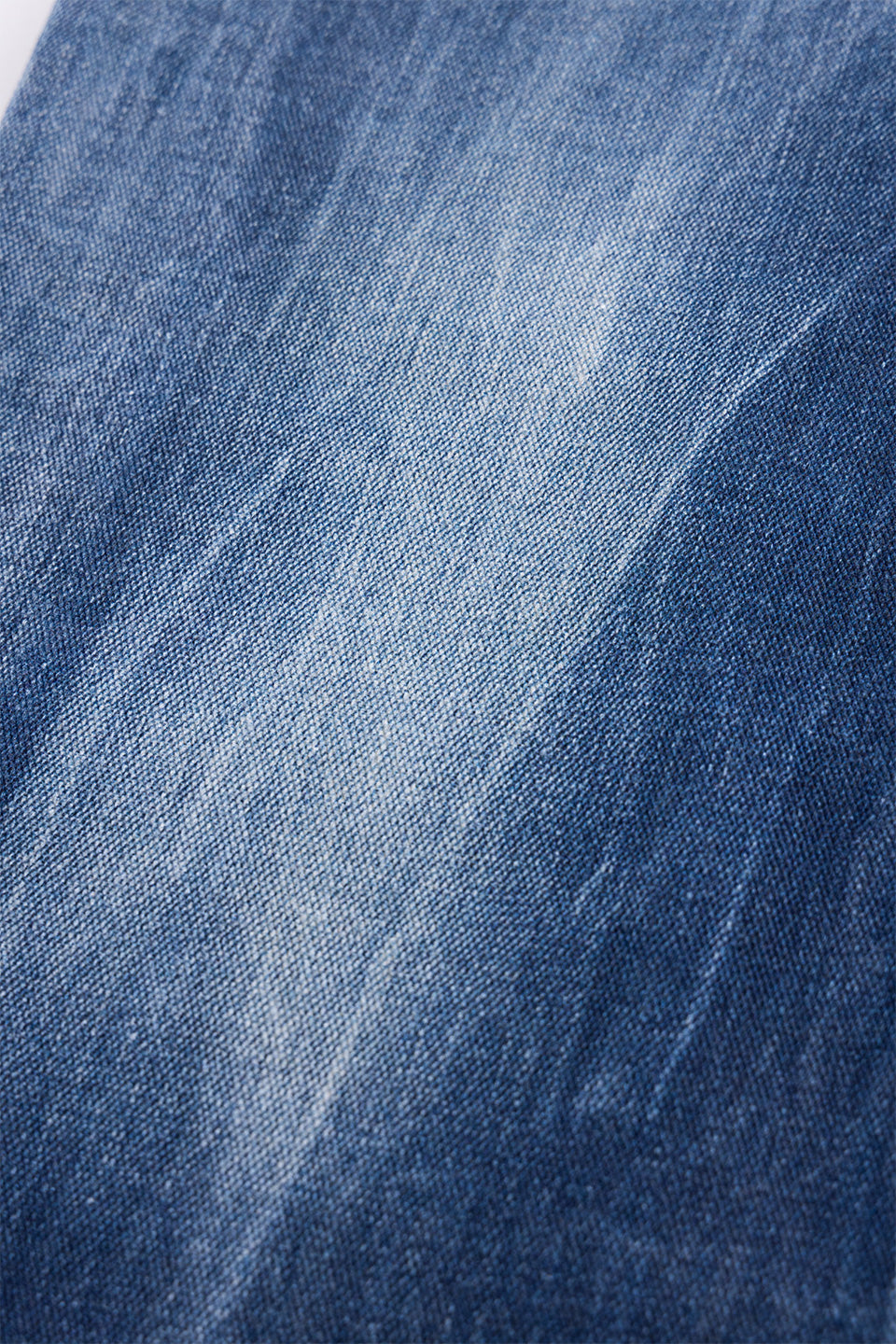 Printed Loose Flare Denim