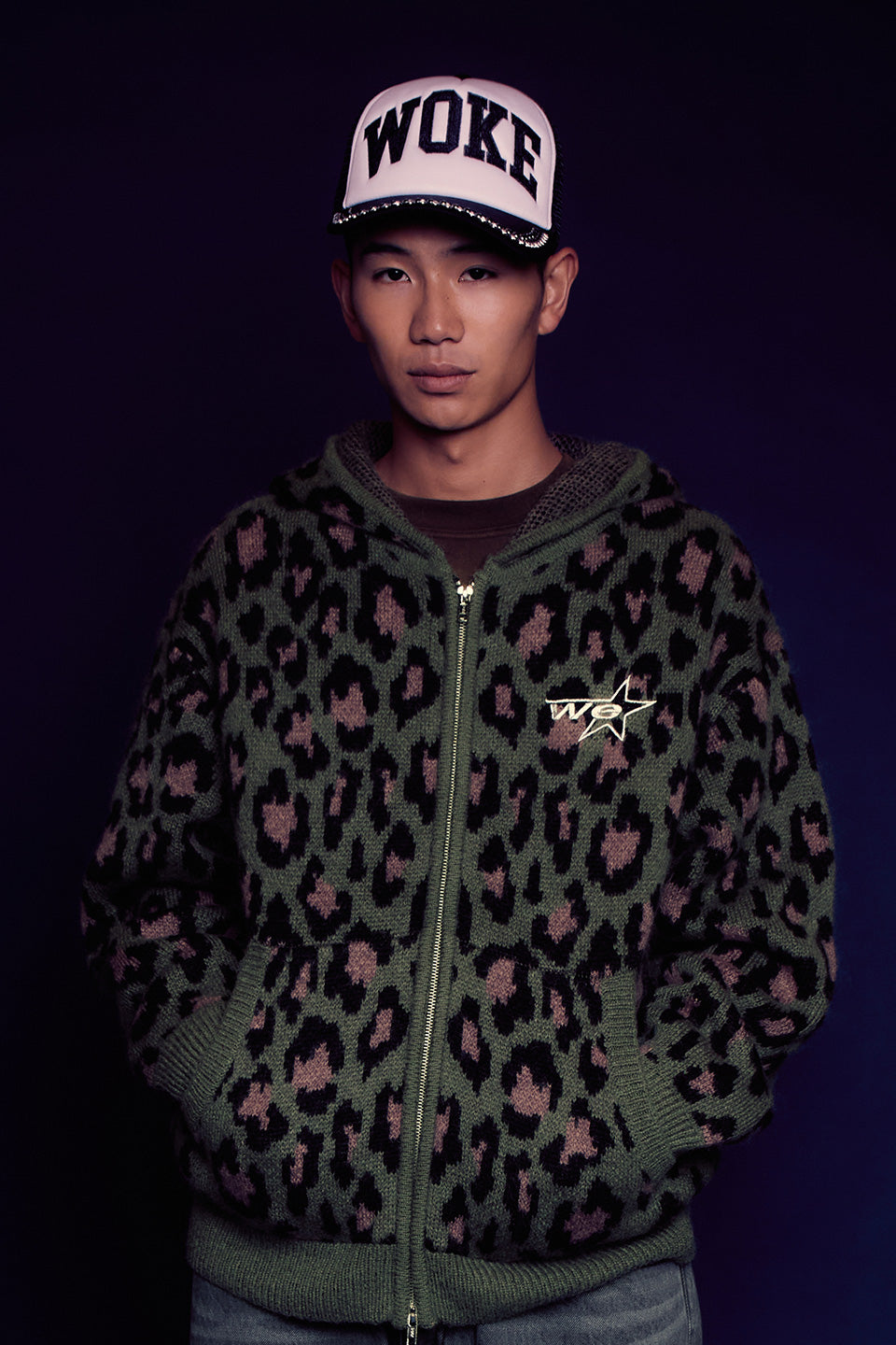 Stone College Mesh Cap