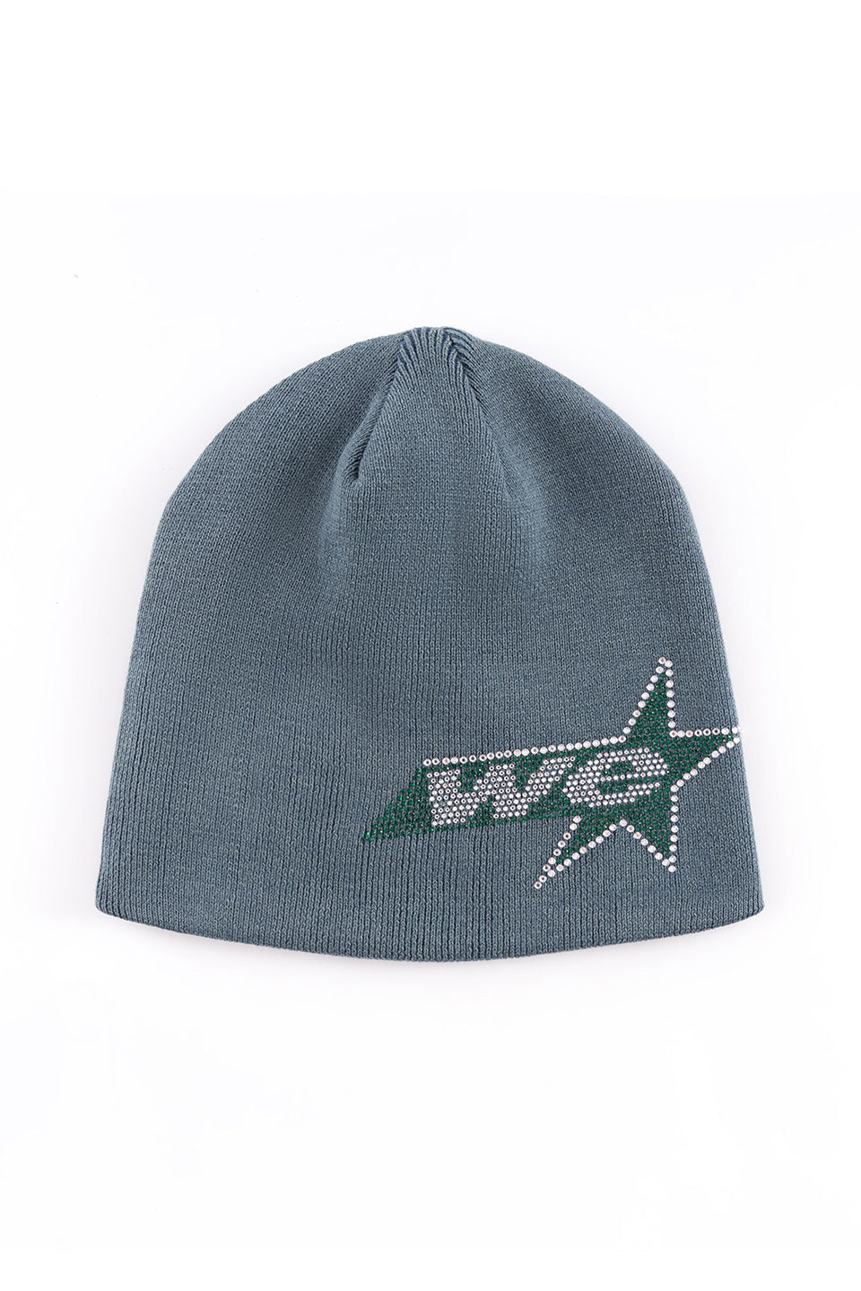 Rhinestone We Star Logo Beanie