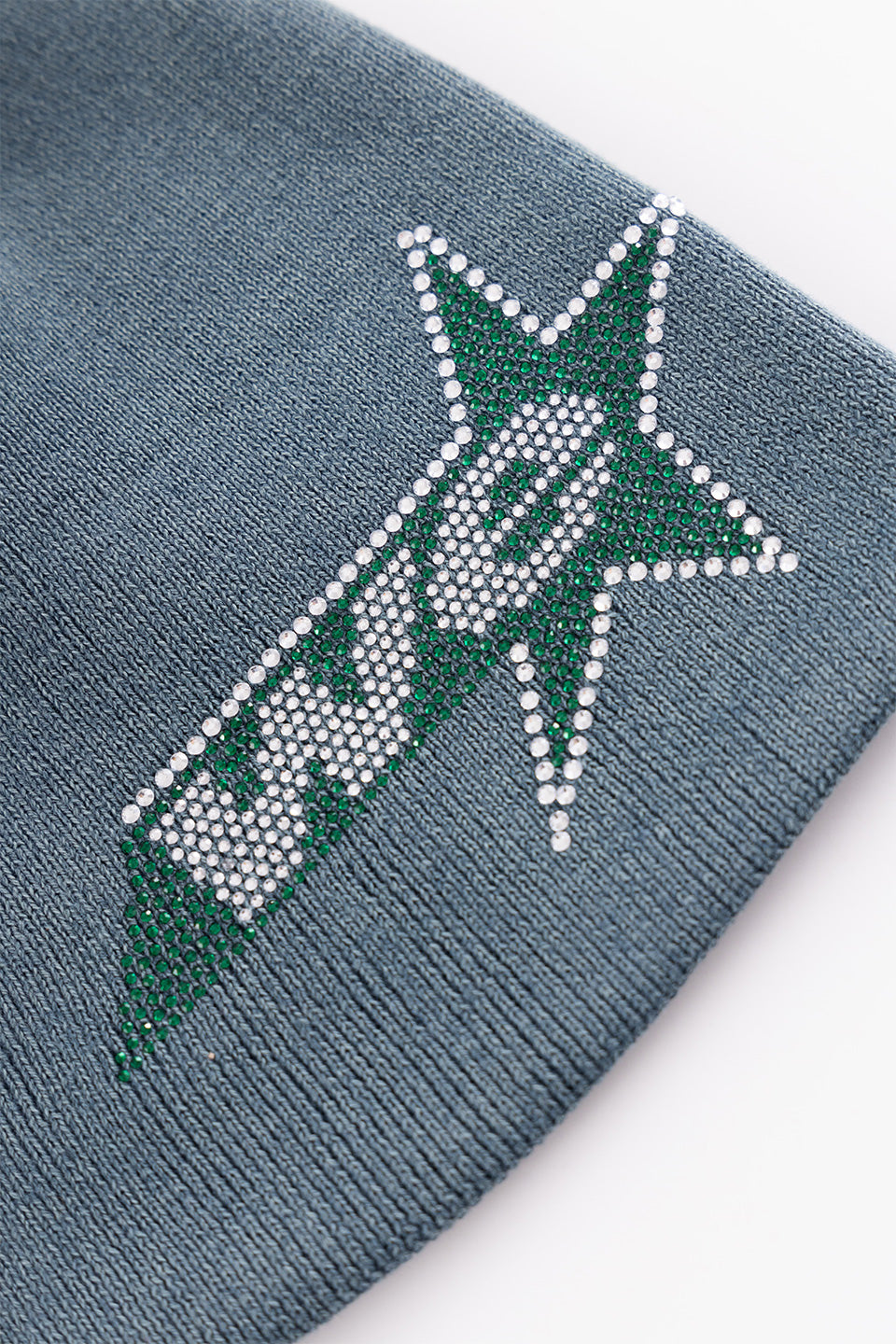 woke edge ビーニー　Rhinestone We Star Logo Rhinestone We Star Logo Beanieｽ弩OKE EDGEｽ懊ン繝ｼ繝九ｼ – WOKE EDGE