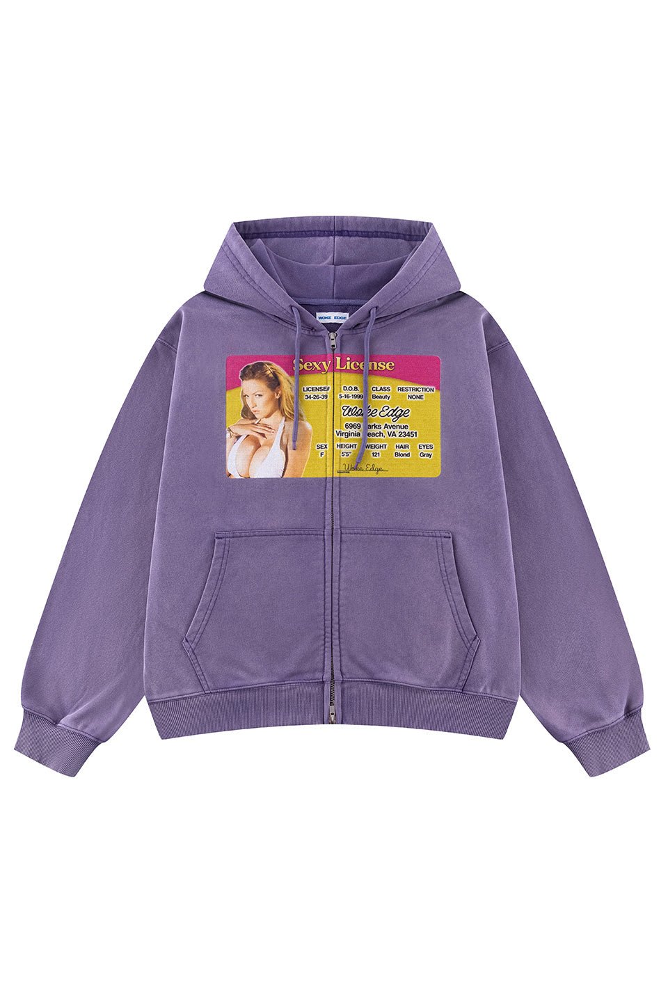 Sexy Licence Zip Hoodie