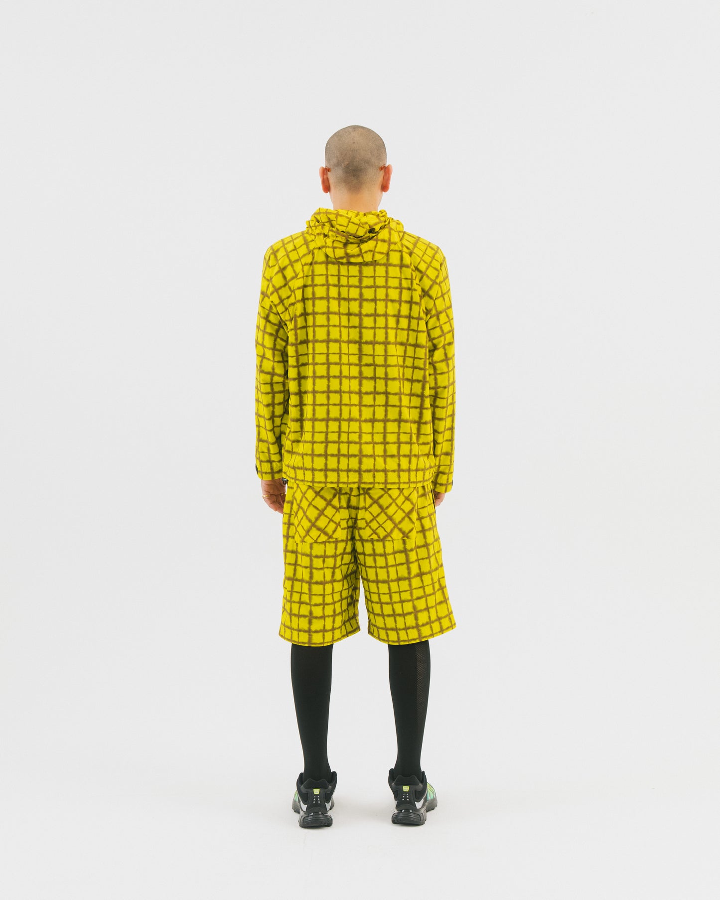 Tyedie Check Shorts