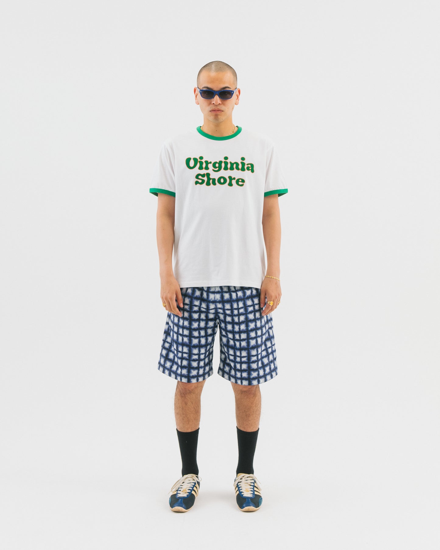 Tyedie Check Shorts