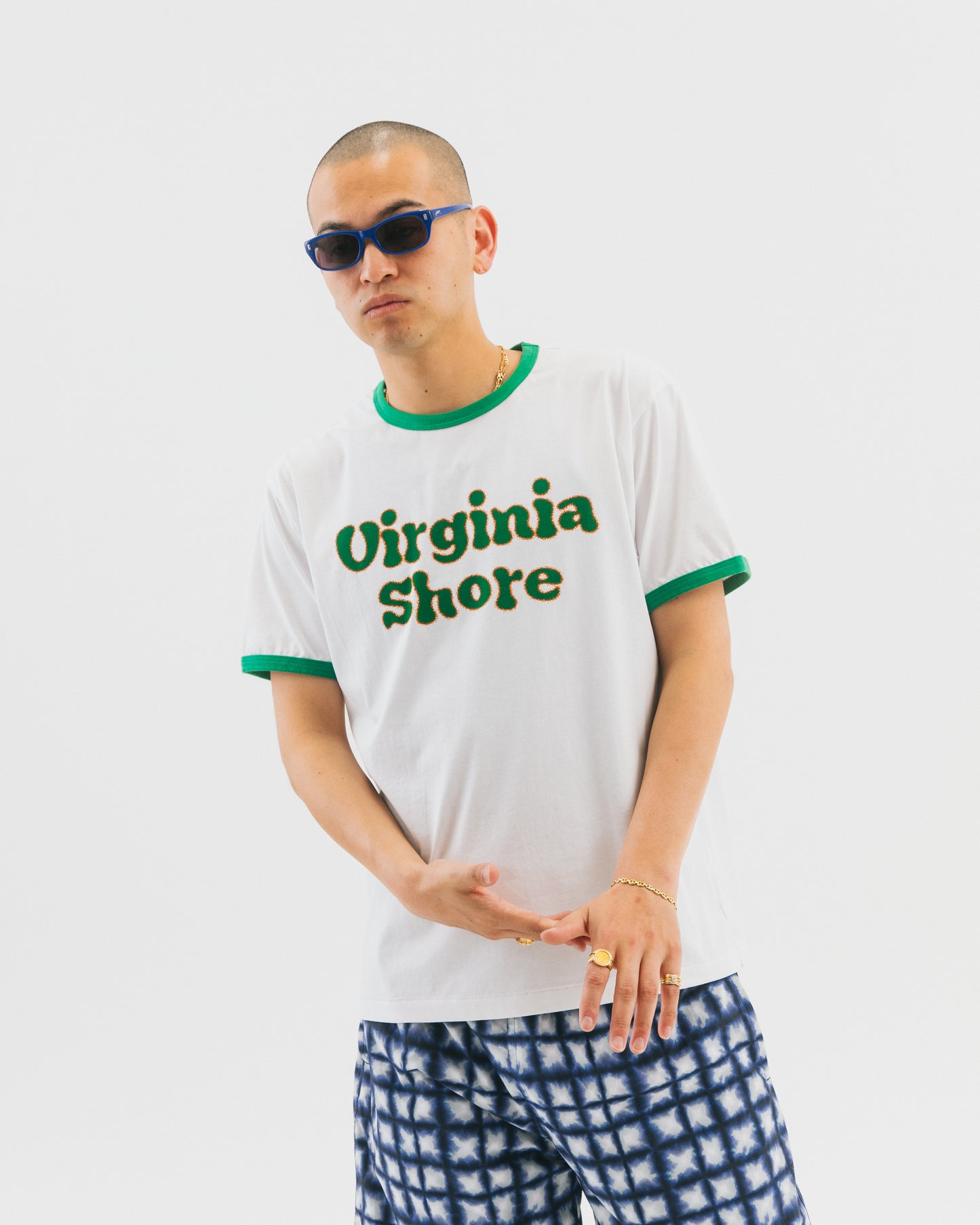 Tyedie Check Shorts