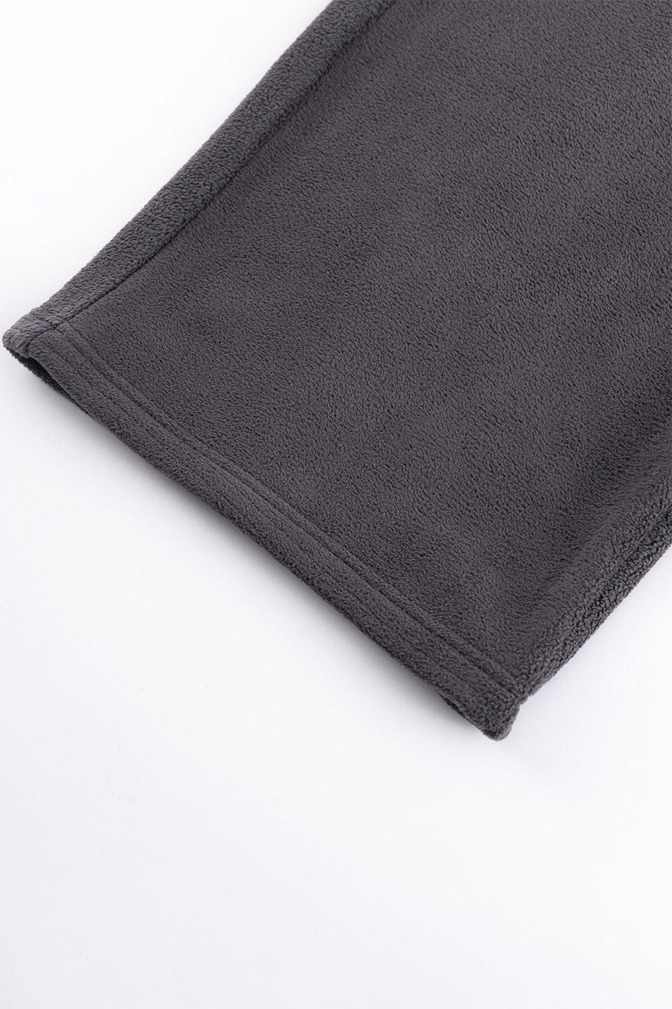 Washed Fleece Layered Pants