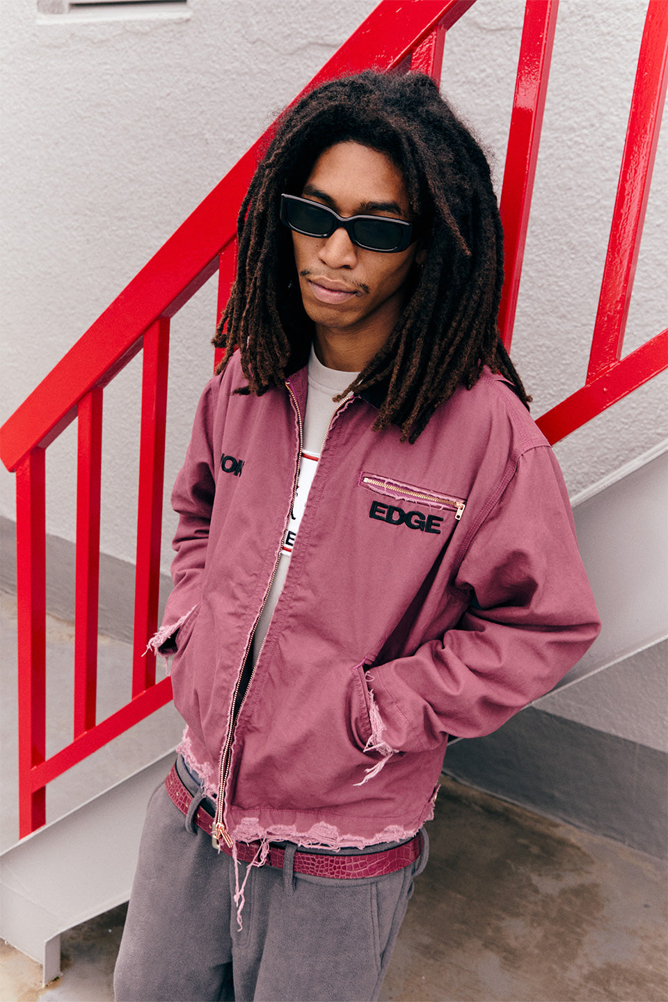 【WOKE EDGE】 Workers Jacket ミリタリージャケット WOKE EDGE（ウォークエッジ） ブルゾン アウター Workers Jacket