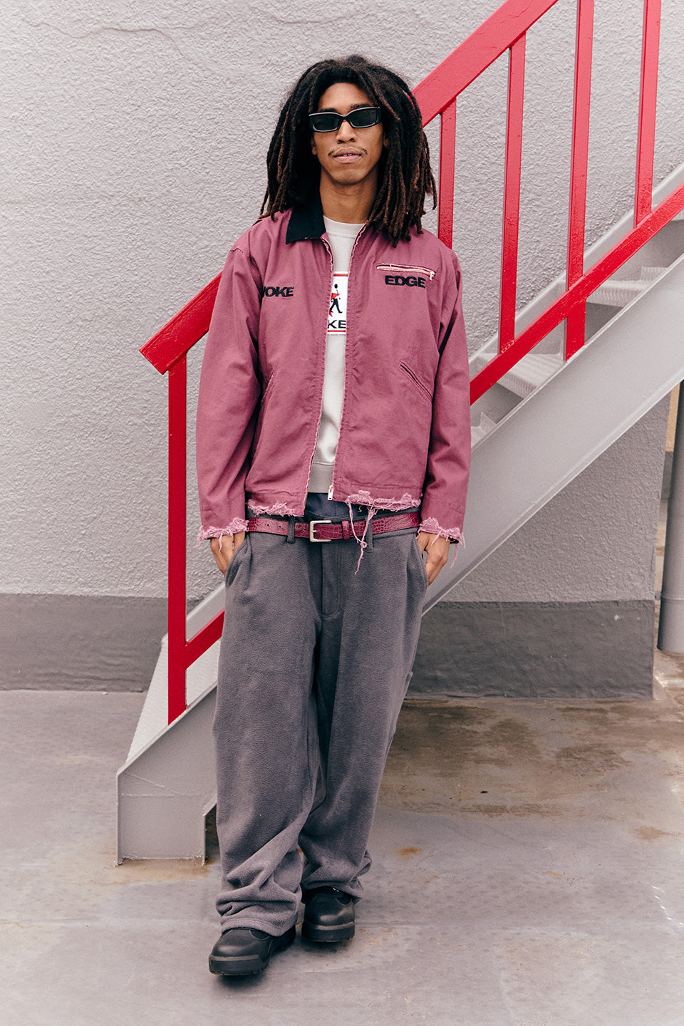 【WOKE EDGE】 Workers Jacket ミリタリージャケット WOKE EDGE（ウォークエッジ） ブルゾン アウター Workers Jacket