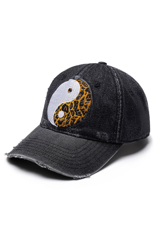 Yin Yan Denim Cap