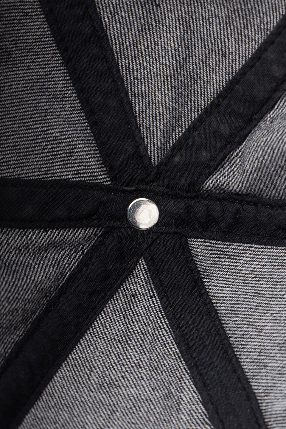 Yin Yan Denim Cap